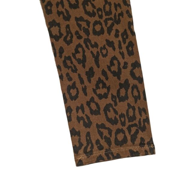 NWT BANANA REPUBLIC Skinny Crop Leopard Jeans 27 - Picture 8 of 10